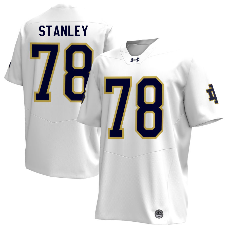 Ronnie Stanley Notre Dame Jerseys, UND Fighting Irish College Football Apparels Stitched-White